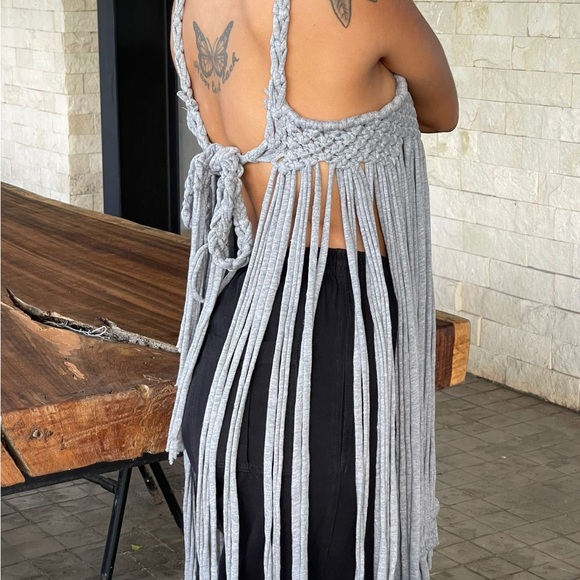 DEMÉTER macrame Blouse - Picture 3 of 3